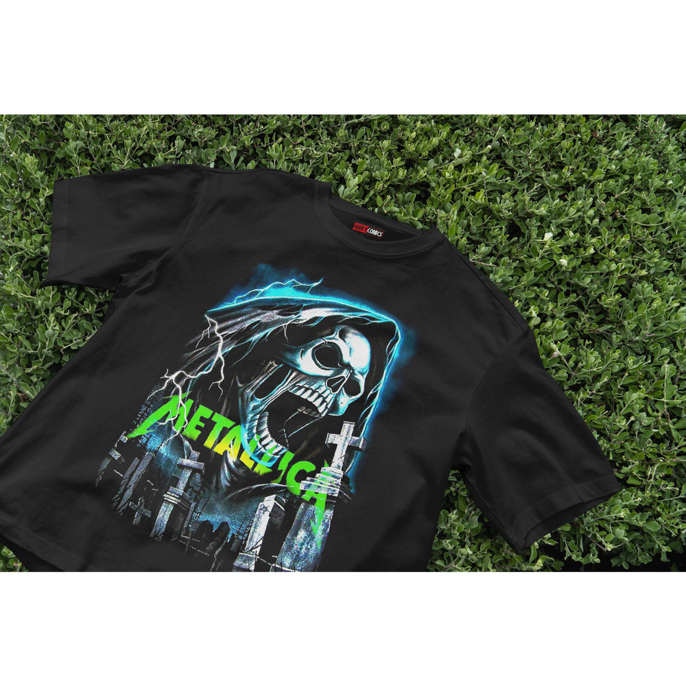 Band rock T-shirt | Vintage Metallica Band T-Shirt | Retro Metal Music Tee